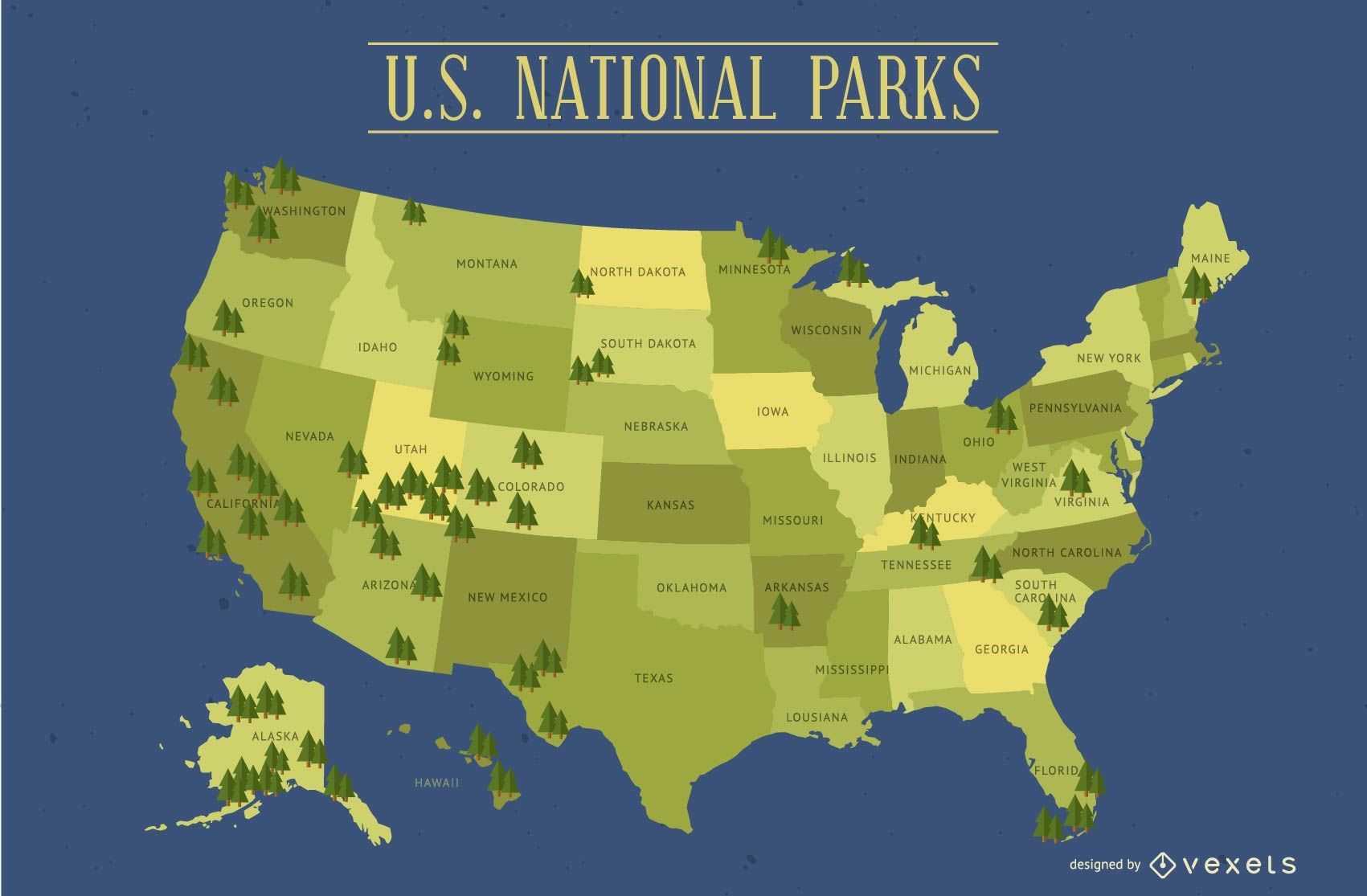 Топ-30 природных заповедников соединенных штатов америки