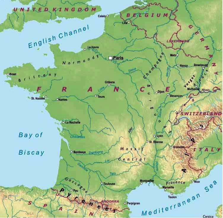 Природные зоны франции - особенности природы, климата и рельефа страны