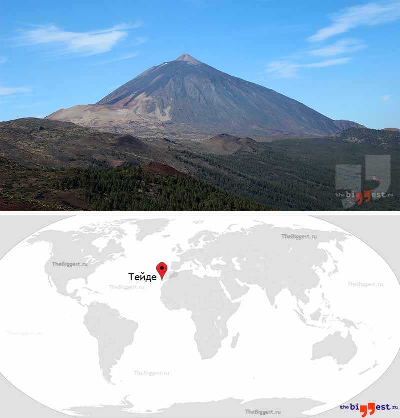Все самые высочайшие вулканы мира находятся в Южной Америке и принадлежат к Андскому вулканическому поясу
