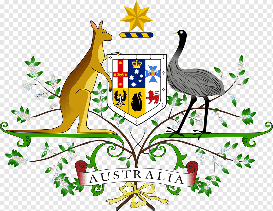 Герб австралии - coat of arms of australia - dev.abcdef.wiki