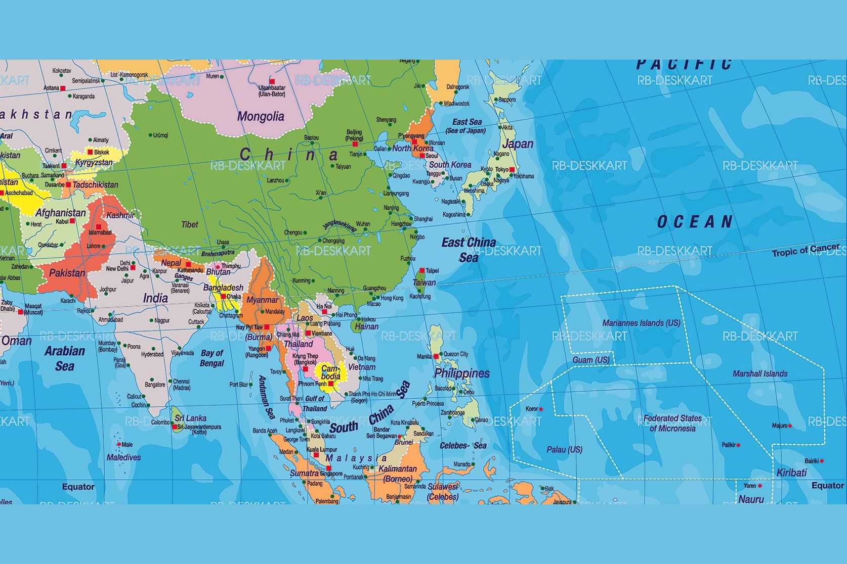 Список суверенных государств и зависимых территорий в азии - list of sovereign states and dependent territories in asia - abcdef.wiki