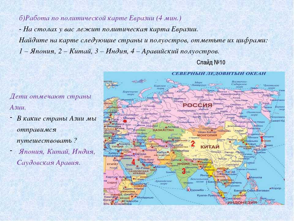 Какие страны находятся на материке евразия. Политическая карта материка Евразия. Политическая карта Евразии со странами материк. Евразия страны и столицы список на карте. Государства на материке Евразия.