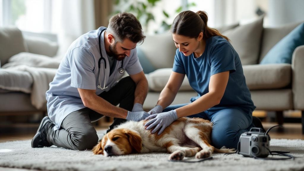 Срочный выезд ветеринара на дом: экстренная помощь питомцу