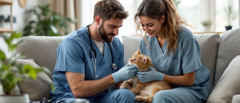Срочный выезд ветеринара на дом: экстренная помощь питомцу