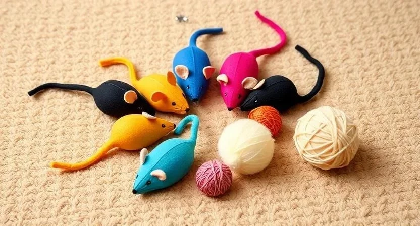 Игрушки для кошек своими руками: 10+ простых идей