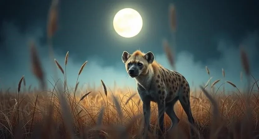 Ночная жизнь африканской саванны