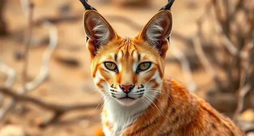 Дикие кошки Африки