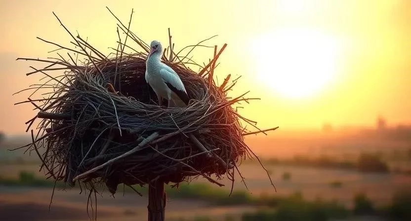 Куда улетают аисты на зиму