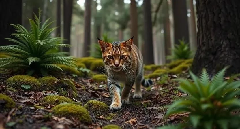 Как отличить лесного кота от домашнего