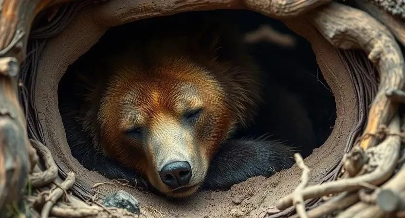 Жизнь и зимний сон медведей
