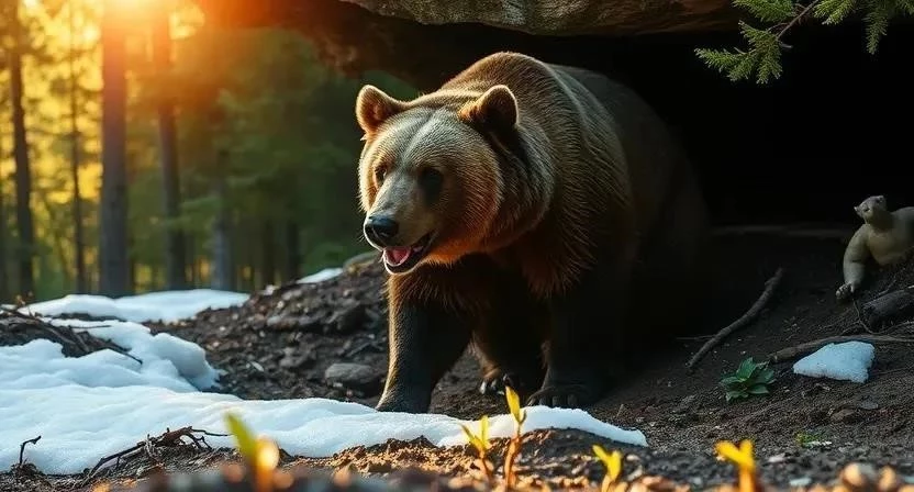 Жизнь и зимний сон медведей
