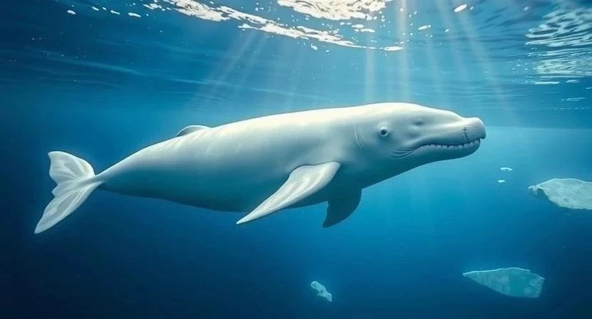 Белуха: удивительные секреты выживания в ледяных водах Арктики