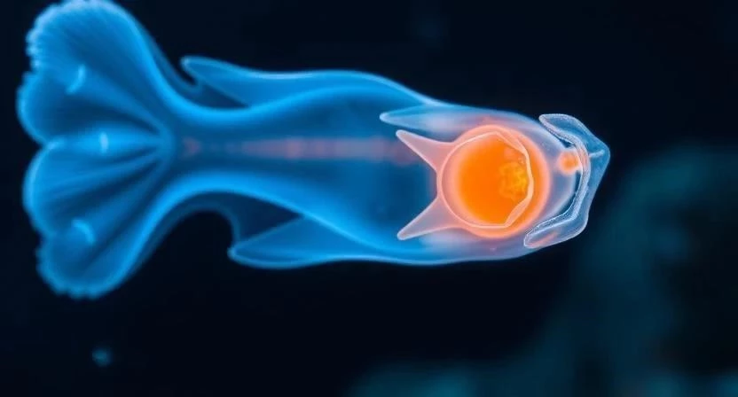 Морской ангел Clione limacina удивительный полярный моллюск