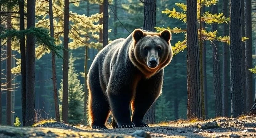 Бурый медведь: все о повадках, поведении и удивительных фактах