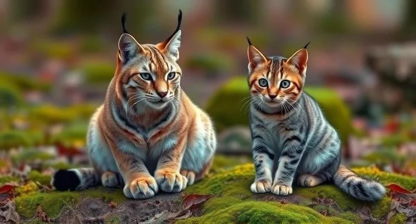 Чем рысь отличается от домашней кошки