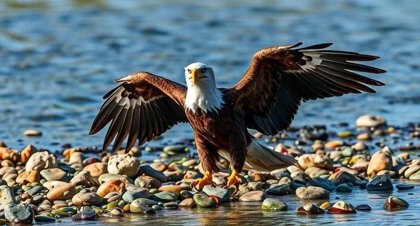Орлан как санитар водоемов: значение птицы для экологии и природы