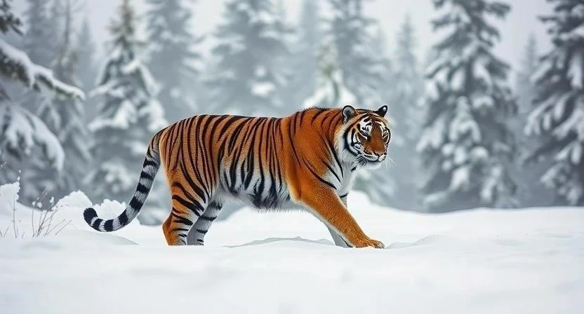 Амурский тигр