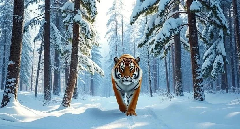 Амурский тигр