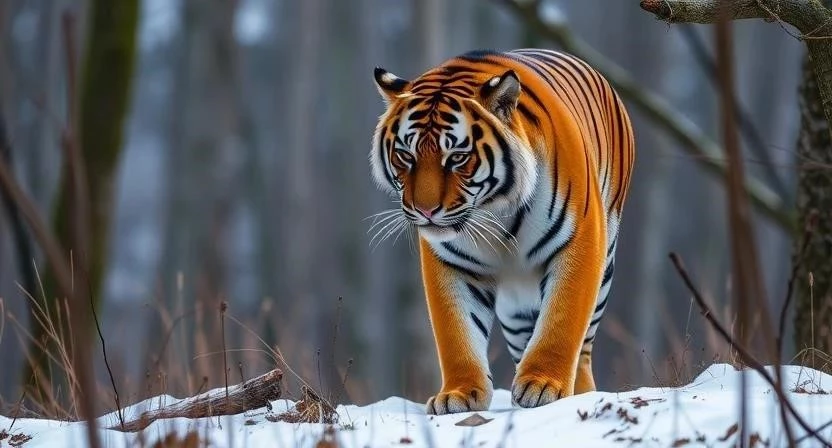 Амурский тигр