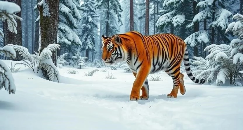Амурский тигр