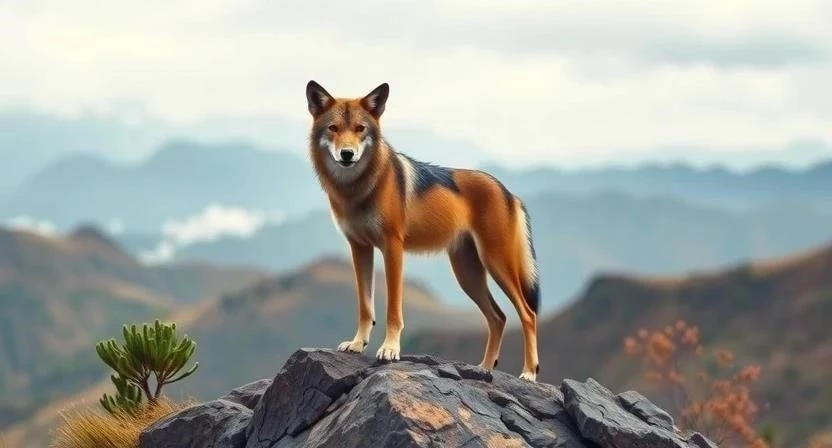 Эфиопский шакал