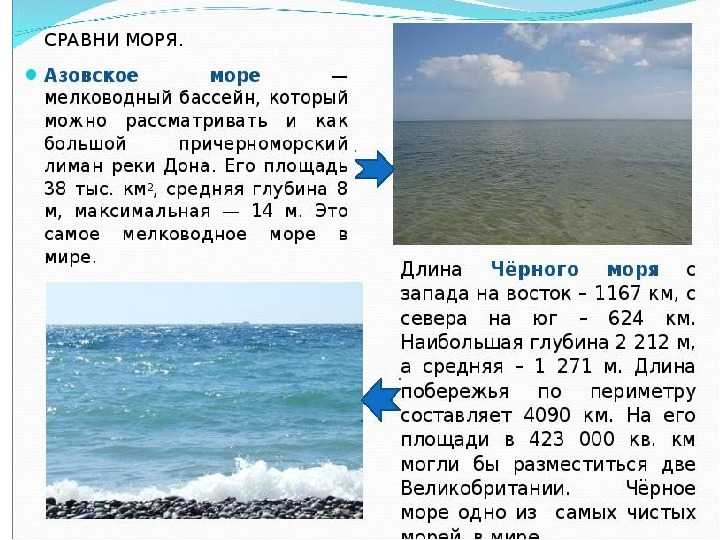 Самое маленькое море: в мире и в россии по площади занимаемой территории и глубине
