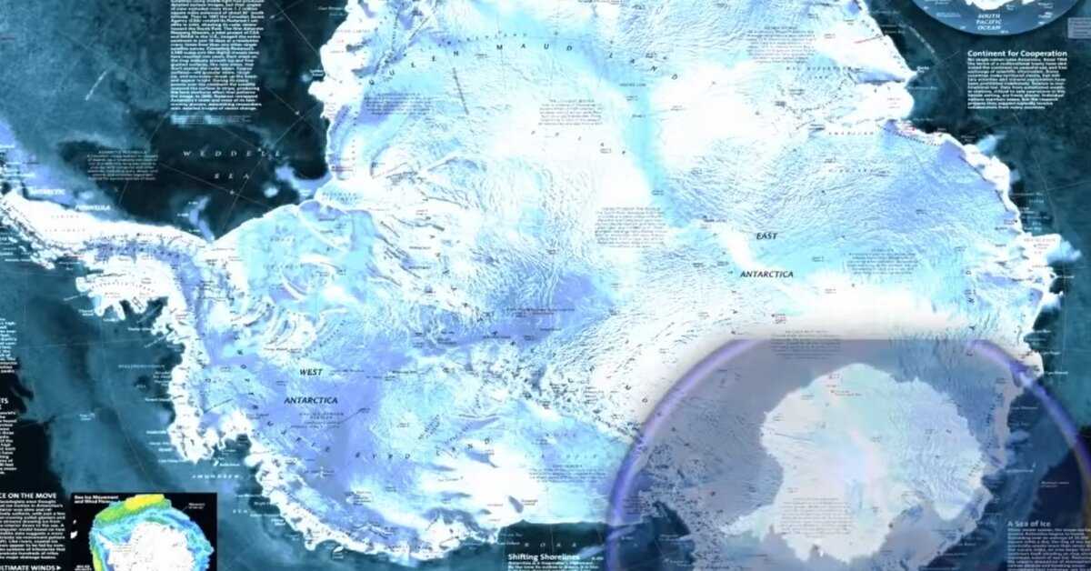 Антарктида, единственный незаселённый и неосвоенный континент земли