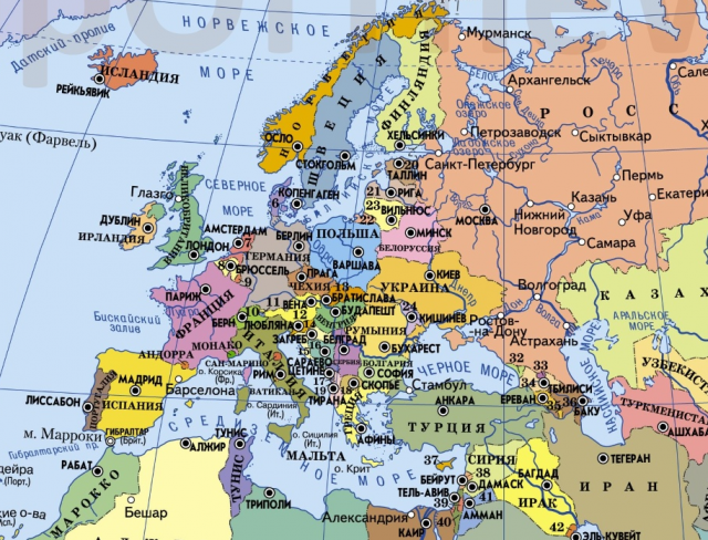 Страны европы со столицами: список, население и язык, достопримечательности — кратко