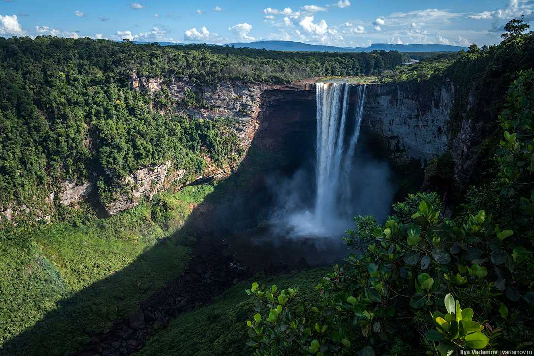 Самые высокие водопады мира (топ-10 фото + высота)