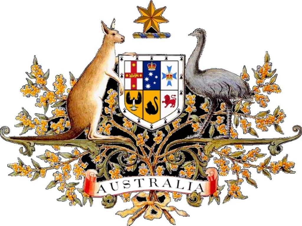 Герб австралии
