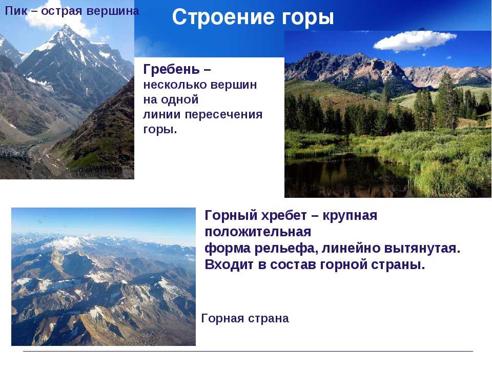 Образование гор на земле: история, причины, время и типы горных массивов | science debate