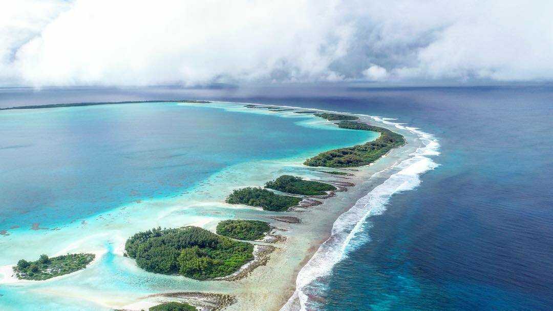 Крупные острова и архипелаги тихого океана