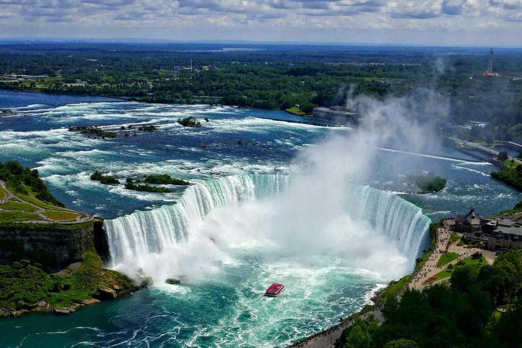Водопад. Самый красивый водопад в мире фото. Достопримечательности Америки фото. Внутренние воды Северной Америки. Река ниагара соединяющая озера эри и