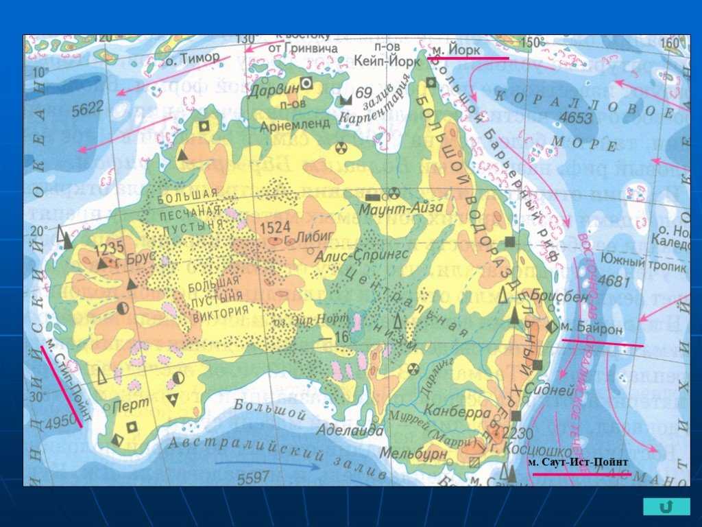 Какое море в австралии? - ответы на вопросы