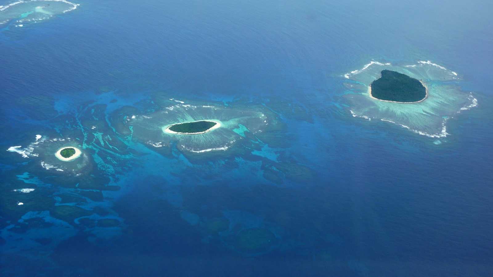 Крупные острова тихого океана, карта и фото островов в океане