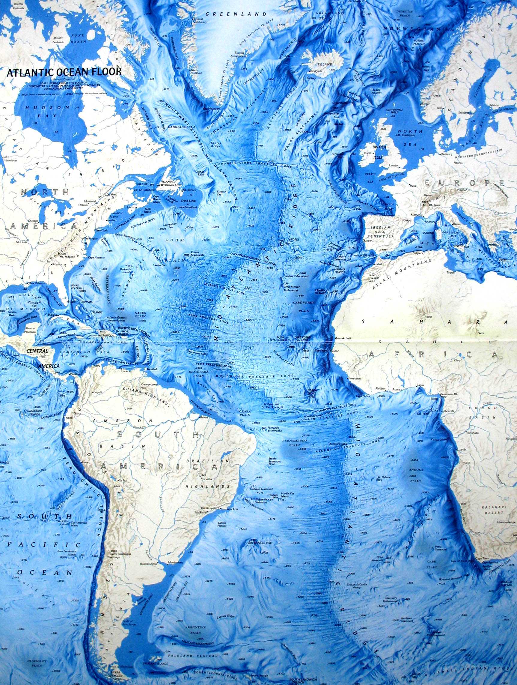 Течения атлантического океана — северные и южные, особенности и карта — природа мира