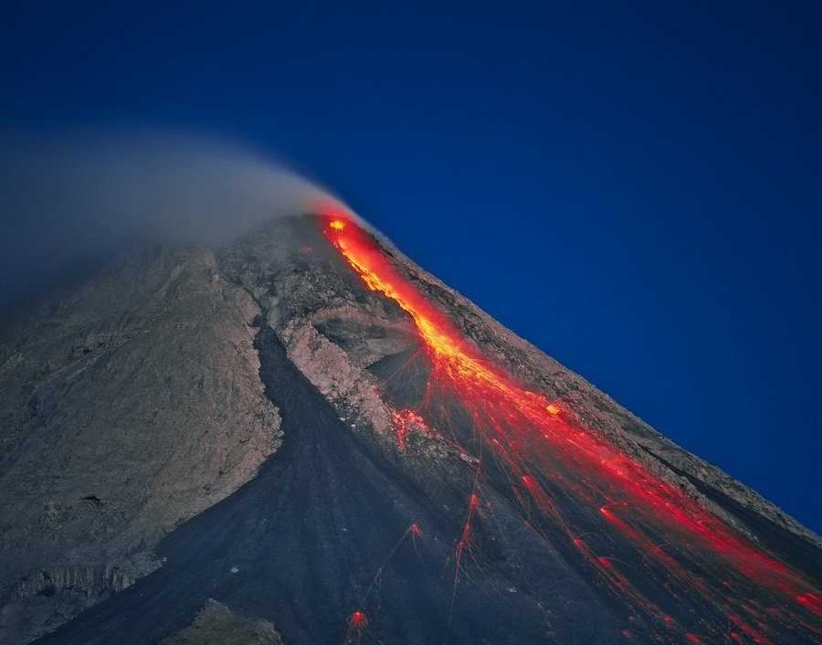 Самые крупные и мощные извержения вулканов за всю историю | интересный сайт