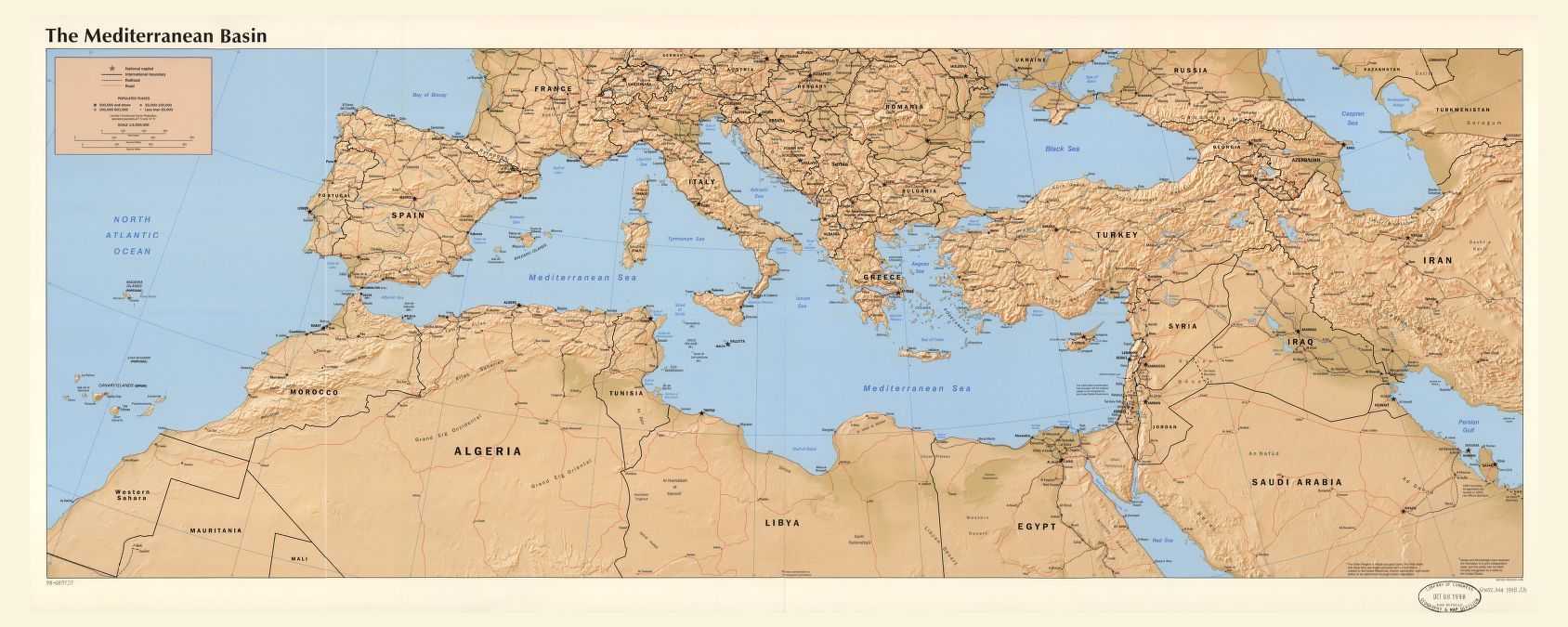 Моря зарубежной европы  особенности акваторий, описание береговой линии
