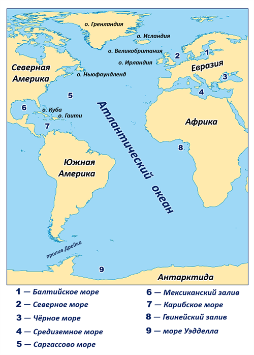 Проливы и заливы африки - названия, характеристика и карта