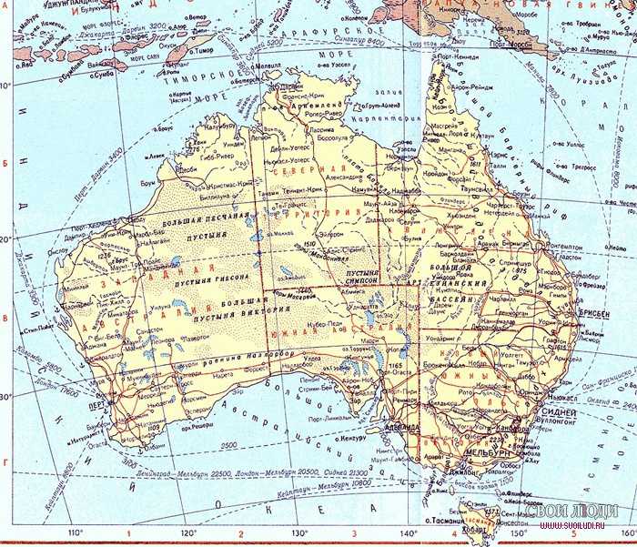 Горы австралии - названия и описания вершин материка