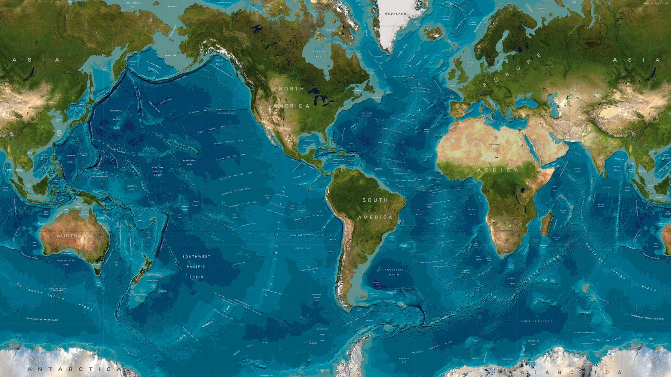 Описание мирового океана