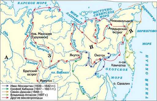 Великие русские путешественники и мореплаватели - экспедиции и географические открытия