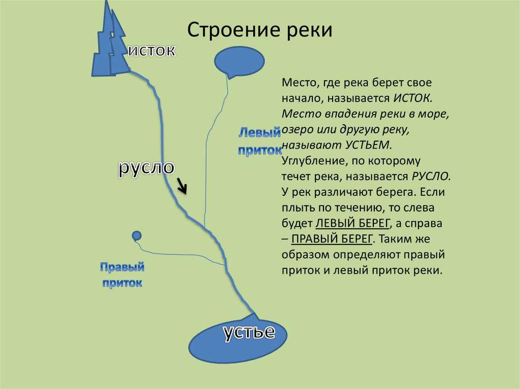 Приток - это... виды притоков. основные критерии определения главной реки :: syl.ru