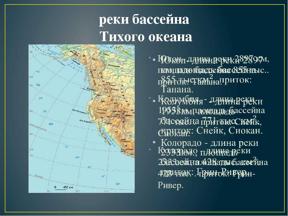 Информация о тихом океане