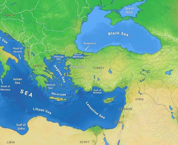 Моря зарубежной европы: список основных водоемов, океанов, особенности береговой линии
