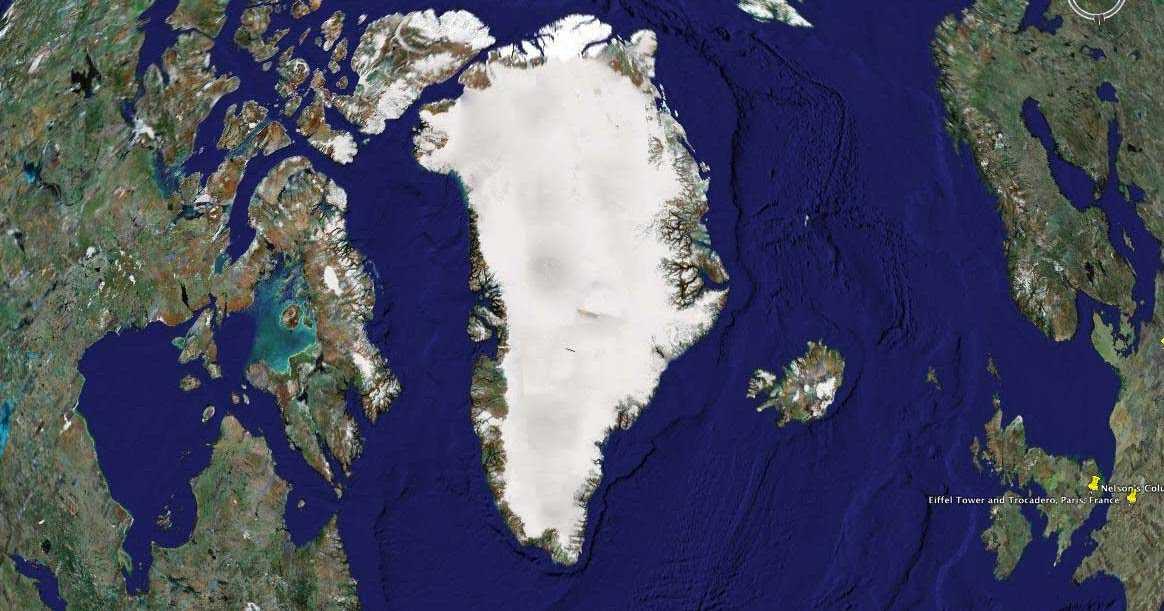 Остров гренландия – «зелена страна» покрытая льдами