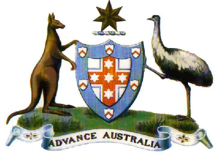 Герб австралиисодержание а также дизайн [ править ]