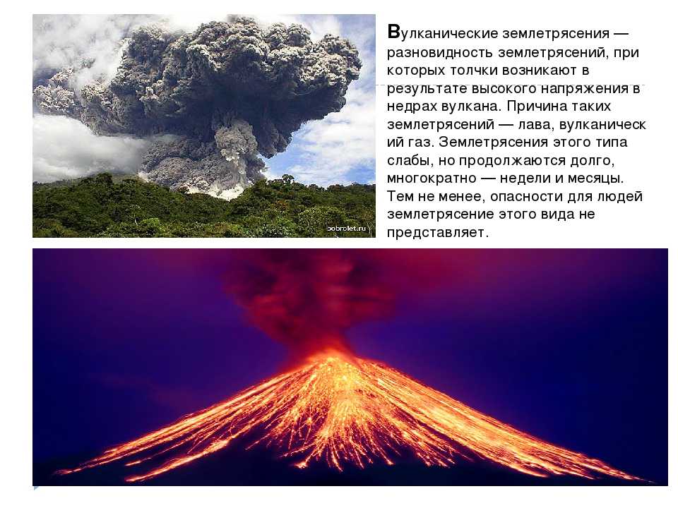 Извержение вулкана - причины, возможные последствия