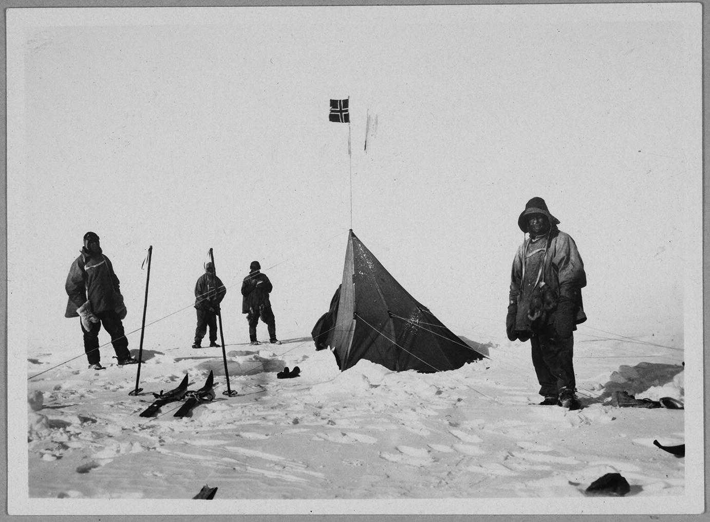 Руководитель первой экспедиции покорившей южный полюс. Экспедиция Руаля Амундсена. Амундсен 1911. Руаль Амундсен достиг Южного полюса.