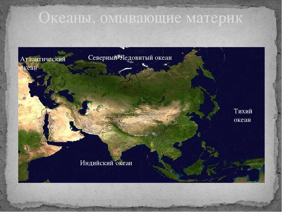 Моря и океаны, омывающие берега евразии - названия, характеристика и карта — природа мира